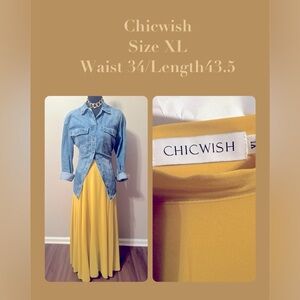 Chicwish Timeless Favorite Chiffon Maxi Skirt